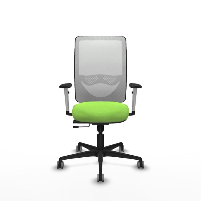 PIQUERAS Y CRESPO Silla de oficina Zulema Pistacho y Blanco PIQUERAS Y CRESPO Silla de oficina Zulema Pistacho y Blanco