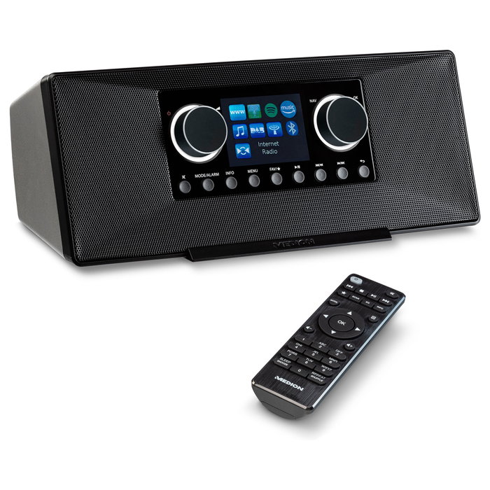 Medion MD 89289 Radio estéreo por internet negro Medion MD 89289 Radio estéreo por internet negro