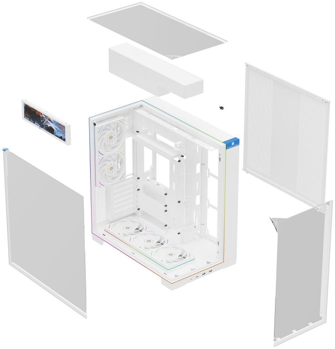 Thermalright A70 White Vision ARGB Black