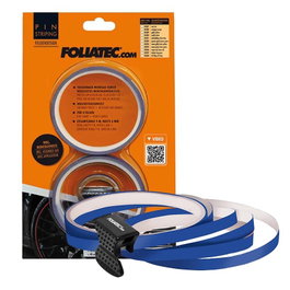 Foliatec Pinstriping para llanta Dark-Azul 8,6 m x 6 mm