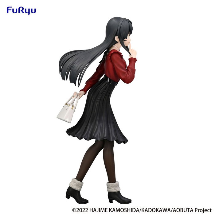 Rascal Does Not Dream of Bunny Girl Senpai Trio-Try-iT Estatua PVC Mai Sakurajima Winter Outfit Ver. 21 cm
