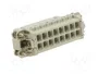 ILME CDAF16X Conector HDC Plantilla de Contacto Hembra 16 PIN