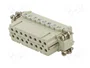 ILME CDAF16X Conector HDC Plantilla de Contacto Hembra 16 PIN