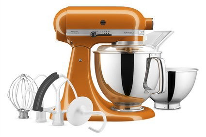 Kitchenaid 5KSM175 PS EHY Robot de Cocina Línea Artisan 4.8L Honey