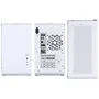 Jonsbo U4 Mini Micro-ATX Caja con Vidrio Templado, blanco