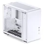Jonsbo U4 Mini Micro-ATX Caja con Vidrio Templado, blanco