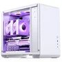 Jonsbo U4 Mini Micro-ATX Caja con Vidrio Templado, blanco