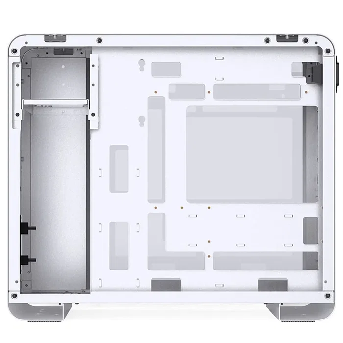 Jonsbo U4 Mini Micro-ATX Caja con Vidrio Templado, blanco