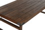 DKD Home Decor Mesa de Comedor Plegable de Madera Reciclada 180x90x76 cm