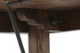 DKD Home Decor Mesa de Comedor Plegable de Madera Reciclada 180x90x76 cm