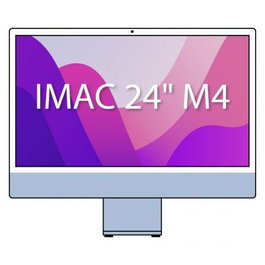 Apple iMac 24" Retina 4,5K / Chip M4 8-Core CPU/ 24GB/ 512GB SSD/ Azul - MD2T4Y/A