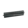 Panel guíacables 19 pulgadas 1U negro 26.99.0321