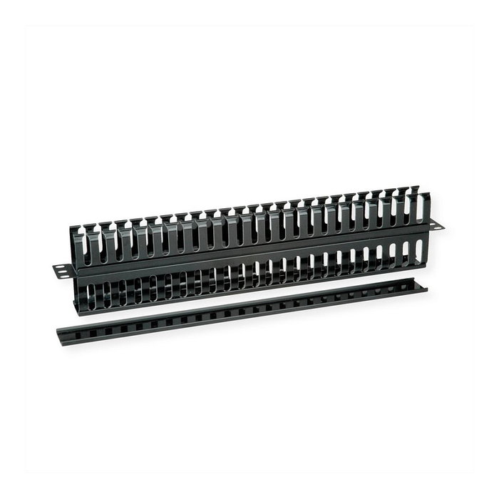 Panel guíacables 19 pulgadas 1U negro 26.99.0321 Panel guíacables 19 pulgadas 1U negro 26.99.0321