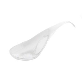 Araven Degustacion Cuchara Transparente 12x4 cm, Policarbonato, 100 Unidades, Modelo Cuchara