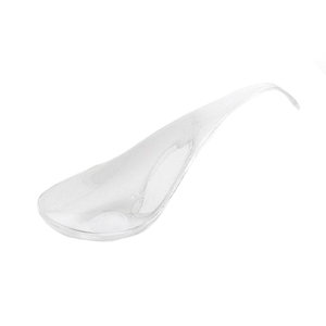 Araven Degustacion Cuchara Transparente 12x4 cm, Policarbonato, 100 Unidades, Modelo Cuchara
