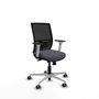 PIQUERAS Y CRESPO Silla de oficina Yunquera Gris/Negro con mecanismo Sincro/Traslack