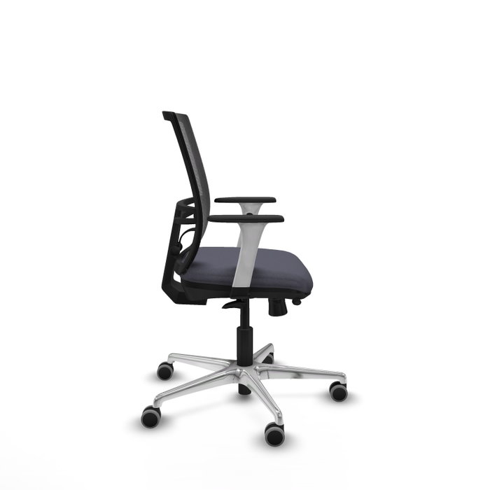 PIQUERAS Y CRESPO Silla de oficina Yunquera Gris/Negro con mecanismo Sincro/Traslack PIQUERAS Y CRESPO Silla de oficina Yunquera Gris/Negro con mecanismo Sincro/Traslack
