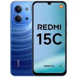 Xiaomi Redmi 15C Smartphone 8GB RAM 256GB 6.9' Pantalla 120Hz Cámara 50MP Batería 6000mAh IP64 Azul