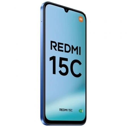 Xiaomi Redmi 15C Smartphone 8GB RAM 256GB 6.9' Pantalla 120Hz Cámara 50MP Batería 6000mAh IP64 Azul