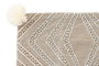 DKD Home Decor Funda Cojín Gris Algodón y Poliéster 40 x 60 cm