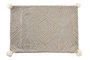 DKD Home Decor Funda Cojín Gris Algodón y Poliéster 40 x 60 cm