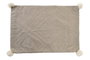 DKD Home Decor Funda Cojín Gris Algodón y Poliéster 40 x 60 cm
