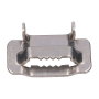 Extralink Abrazadera de acero para correa de 20 mm con dientes