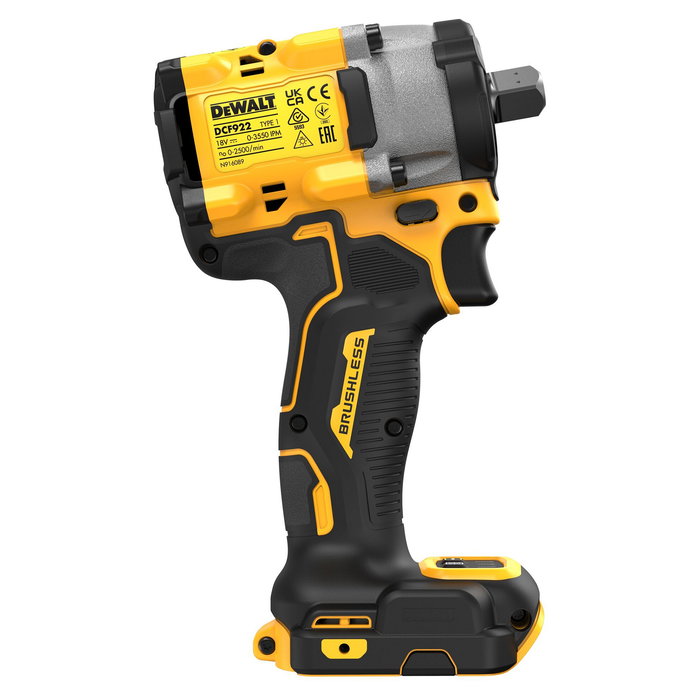 DeWalt DCF922N-XJ Taladro Atornillador de Impacto a Batería, 195 mm, 900 g