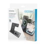 Aisens Cargador Inalámbrico 3 en 1 de 15W para Móvil, Apple Watch y Auriculares, Negro