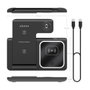 Aisens Cargador Inalámbrico 3 en 1 de 15W para Móvil, Apple Watch y Auriculares, Negro
