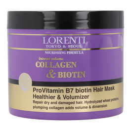Lorenti Mascarilla para el Cabello con Colágeno y Biotina 500 ml