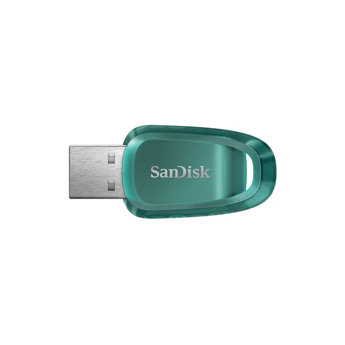 SanDisk Pendrive USB Flash Drive 64GB, USB Tipo A 3.2 Gen 1 (100 MB/s), Verde, Sin Tapa - Ideal para almacenamiento rápido