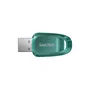 SanDisk Pendrive USB Flash Drive 64GB, USB Tipo A 3.2 Gen 1 (100 MB/s), Verde, Sin Tapa - Ideal para almacenamiento rápido