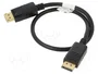 Lanberg Cable DisplayPort 1.2 0,5 m 4K Negro CA-DPDP-10CC-0005-BK