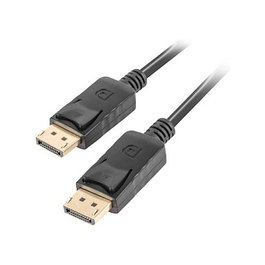 LANBERG Cable DisplayPort 0,5 m Negro CA-DPDP-10CC-0005-BK