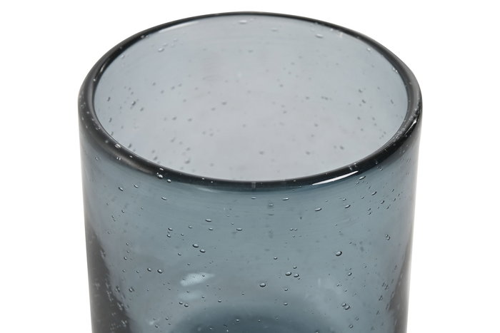 DKD Home Decor Vaso Azul Cristal Capacidad 320ml Apto Microondas y Lavavajillas Set 6 Piezas 8.3 x 9.3 x 8.3 cm DKD Home Decor Vaso Azul Cristal Capacidad 320ml Apto Microondas y Lavavajillas Set 6 Piezas 8.3 x 9.3 x 8.3 cm