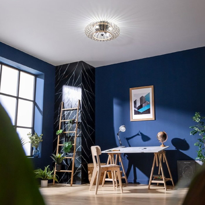 Ventilador de Techo con Luz Cecotec EnergySilence LampAero 600 20 W 70 W Madera