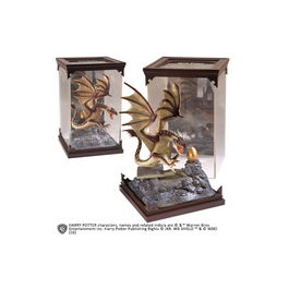 Noble Collection Figura de Dragón Colacuerno Húngaro (Hungarian Horntail) Harry Potter - Figura de Colección de PVC 17 cm