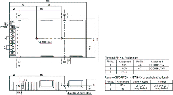 MEAN WELL RSP-150-27 151,2W 27VDC MEAN WELL RSP-150-27 151,2W 27VDC