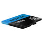 ADATA Tarjeta de memoria Premier MicroSDXC 128GB UHS-I Clase 10 V10 A1, 100MB/s lectura, 25MB/s escritura, resistente, con adaptador SD