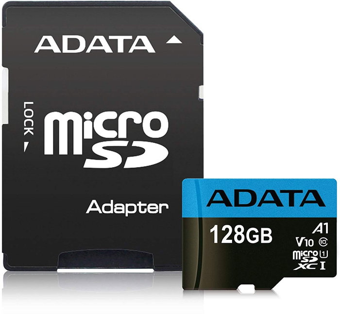 ADATA Premier microSDXC 128 GB UHS-I Class 10 V10 A1 ADATA Premier microSDXC 128 GB UHS-I Class 10 V10 A1