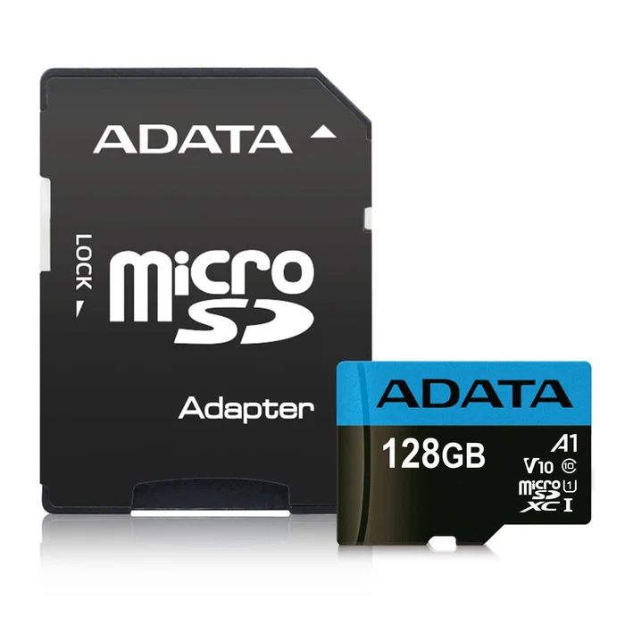 Adata Premier 128 GB MicroSDXC UHS-I Clase 10 Tarjeta de Memoria, hasta 85 MB/s Lectura, Resistente a Golpes, Agua y Anti-estática Adata Premier 128 GB MicroSDXC UHS-I Clase 10 Tarjeta de Memoria, hasta 85 MB/s Lectura, Resistente a Golpes, Agua y Anti-estática