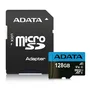 Adata Premier 128 GB MicroSDXC UHS-I Clase 10 Tarjeta de Memoria, hasta 85 MB/s Lectura, Resistente a Golpes, Agua y Anti-estática