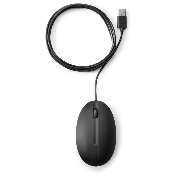 HP Ratón Wired Desktop 320M Negro