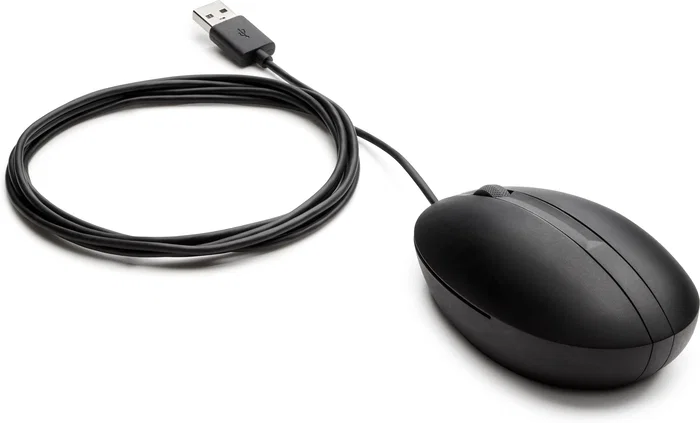 HP Wired Desktop 320M Ratón con cable Negro