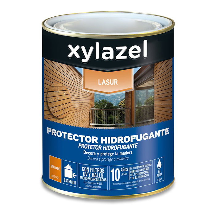Xylazel Lasur Decorativo al Agua Incoloro Satinado Protector 750 ml Xylazel Lasur Decorativo al Agua Incoloro Satinado Protector 750 ml