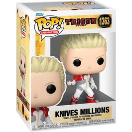 Funko Figura POP Trigun Knives Millions de Vinilo, 9cm