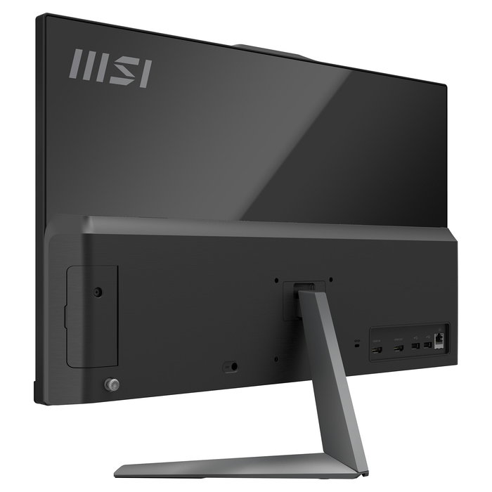 MSI Modern AM242 12M-1629XDE PC Todo en Uno 23.8" Full HD, Intel Core i3-1215U, 8GB RAM, 256GB SSD, Windows Hello, Negro