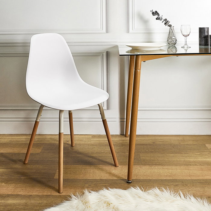 Home Deco Factory Silla Phenix Blanca