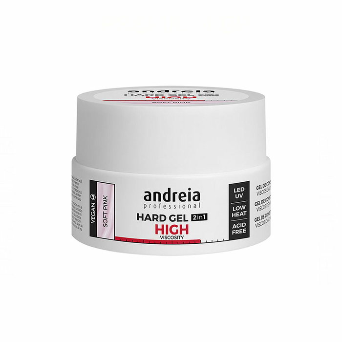 Andreia Hard Gel High Viscosity Soft Pink 22g